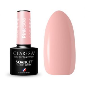 Claresa Lakier hybrydowy PINK 506 -5g-W