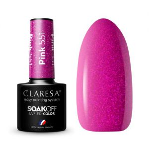 Claresa Lakier hybrydowy PINK 551 -5g