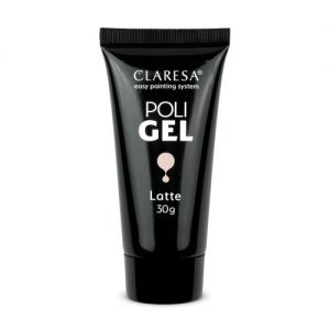 CLARESA POLI GEL ŻEL BUDUJĄCY LATTE 30G