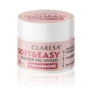 CLARESA ŻEL BUDUJĄCY SOFT&EASY BUILDER GEL CHAMPAGNE 90G