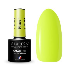 Claresa lakier hybrydowy FLUO 1 -5g