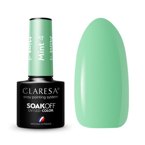 Claresa Lakier hybrydowy MINT 4 -5g