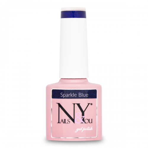 Nails&You Gel Polish Sparkle Blue 7ml lakier hybrydowy