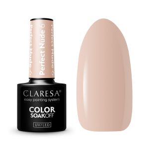 CLARESA LAKIER HYBRYDOWY PERFECT NUDE 6 -5G