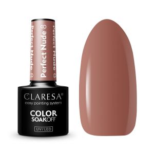 CLARESA LAKIER HYBRYDOWY PERFECT NUDE 8 -5G