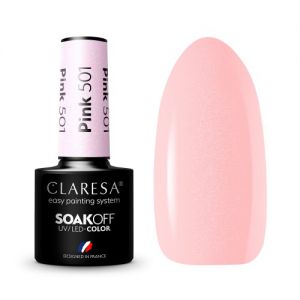 Claresa Lakier hybrydowy PINK 501 -5g