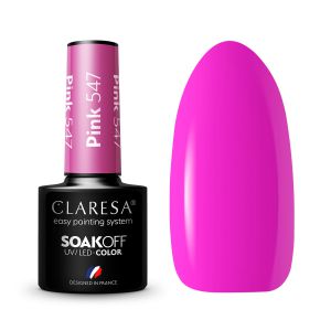 Claresa Lakier hybrydowy PINK 547 -5g