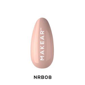 Makear NRB08 Dark Beige - Nude Rubber Base