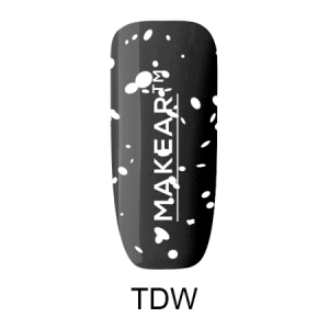 Makear Top Dots White 8ml (no wipe)