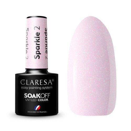 Claresa Lakier hybrydowy SPARKLE 2 5g